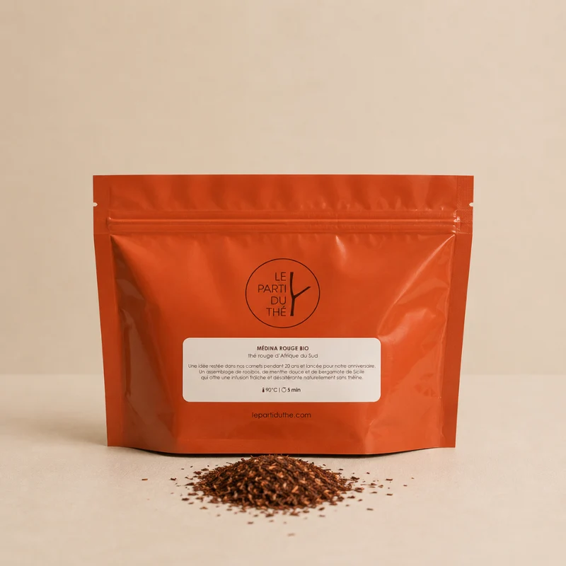 Rooibos Parfumé | Rouge Médina Bio | Vrac 100g