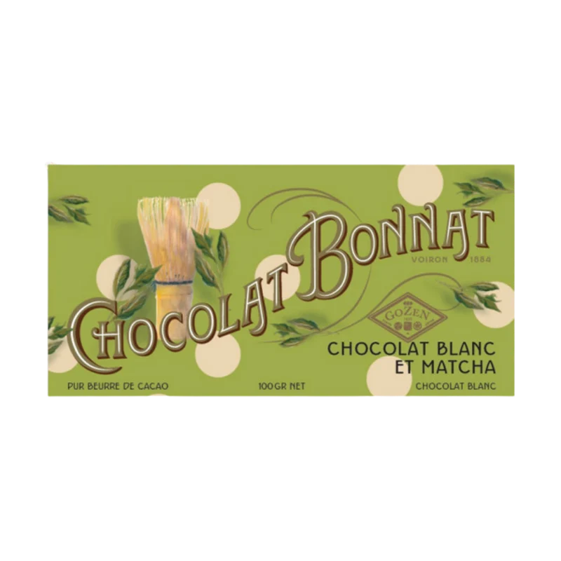 Tablette Chocolat Blanc et Matcha | 100g