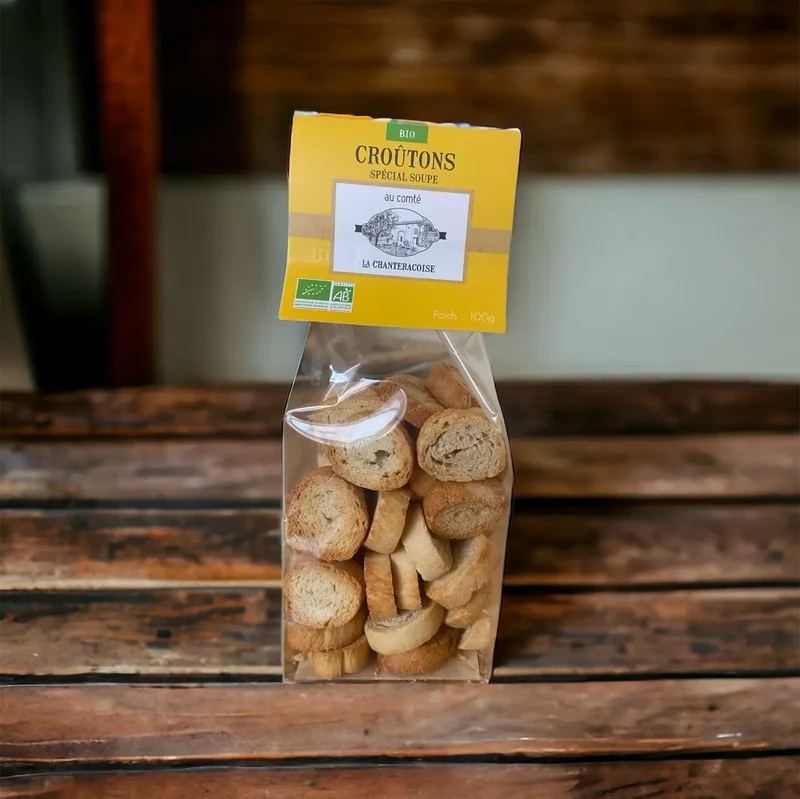Croûtons BIO comté - 100g