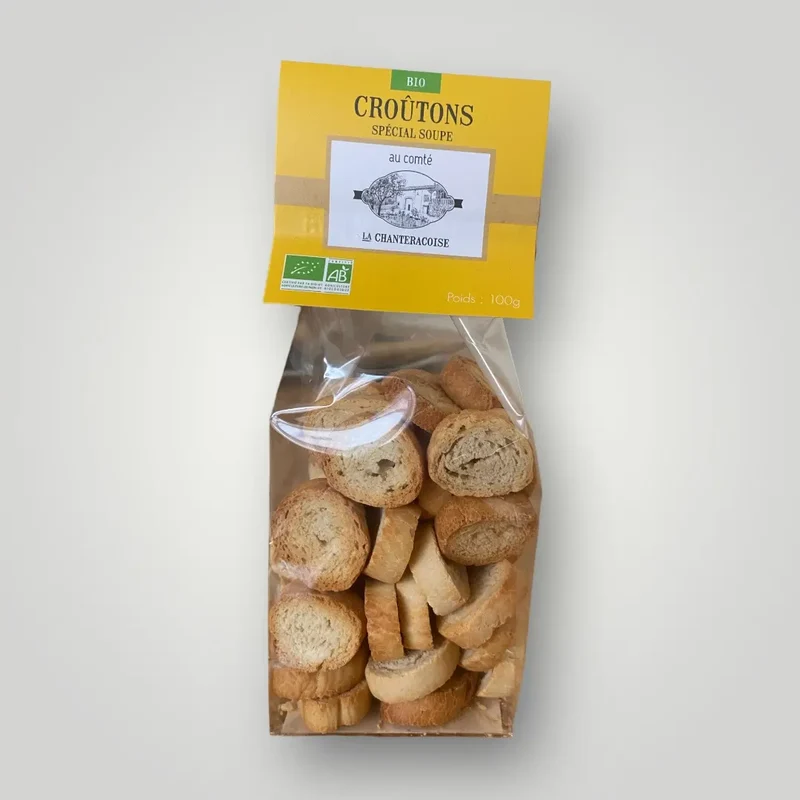 Croûtons BIO comté - 100g