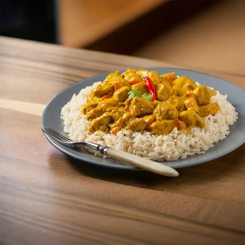 Sauté de poulet - Curry - 500g