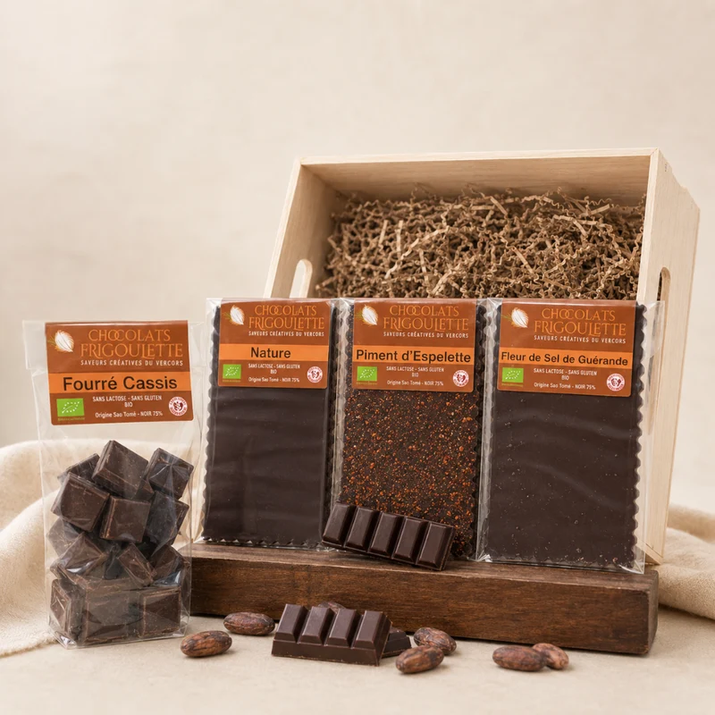 Coffret Chocolat Noir La Frigoulette