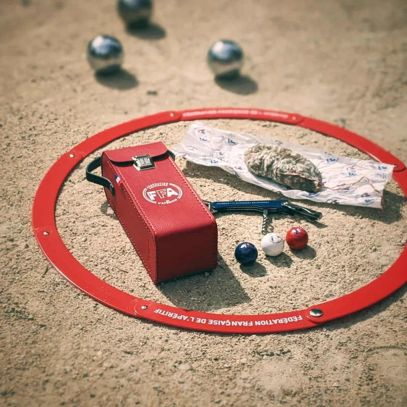 Coffret apéro "Pas de pétanque sans apéro"