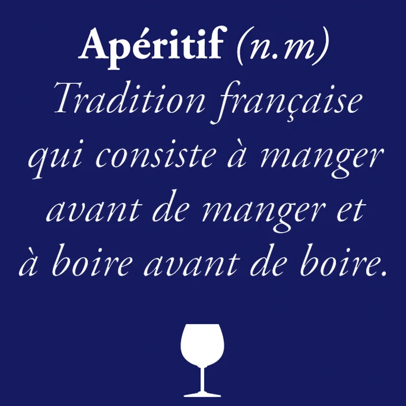Coffret apéro Définition de l’Apéritif