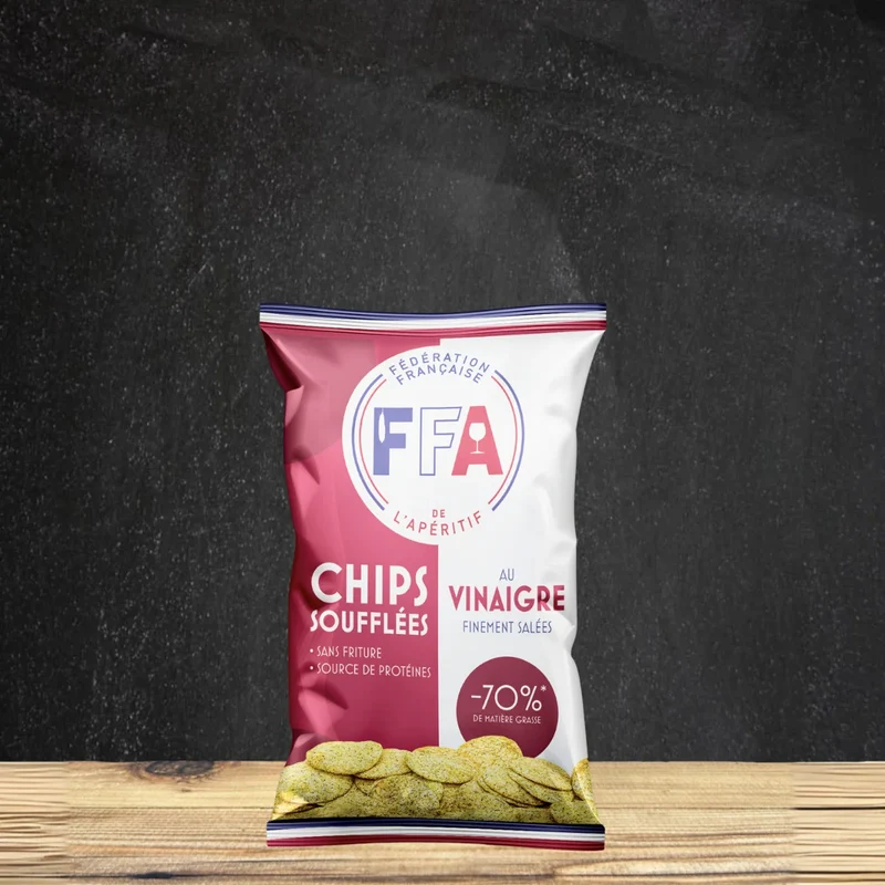 CHIPS SOUFFLÉES AU VINAIGRE 65g - FFA