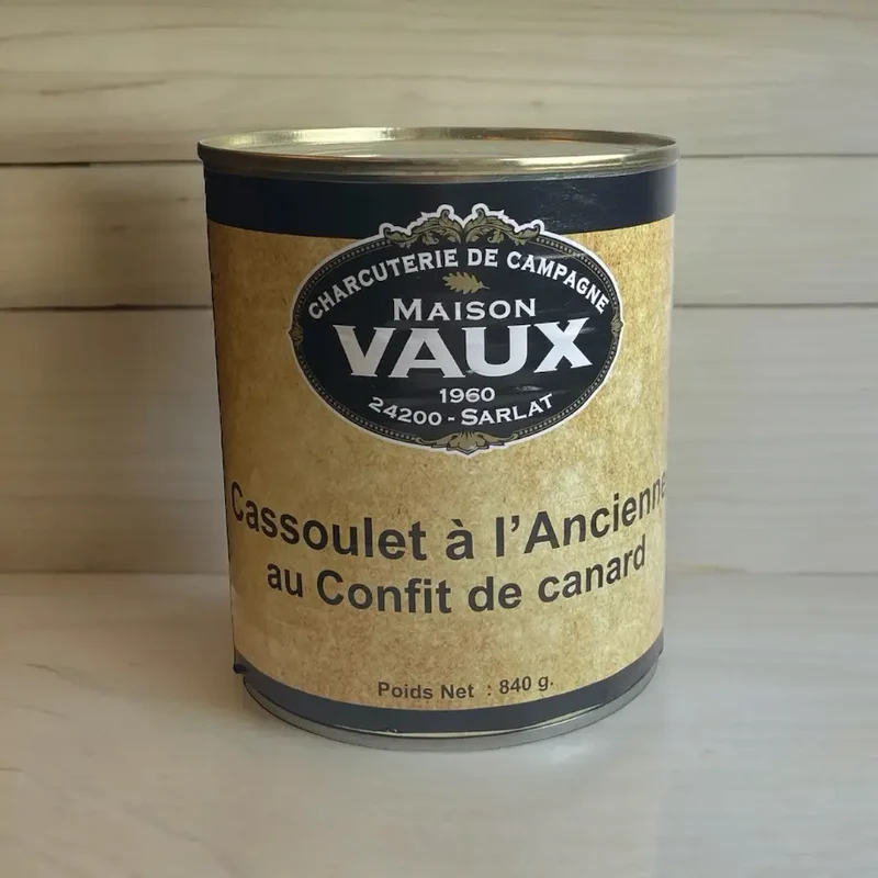 Cassoulet à l'Ancienne au confit de canard - 840g