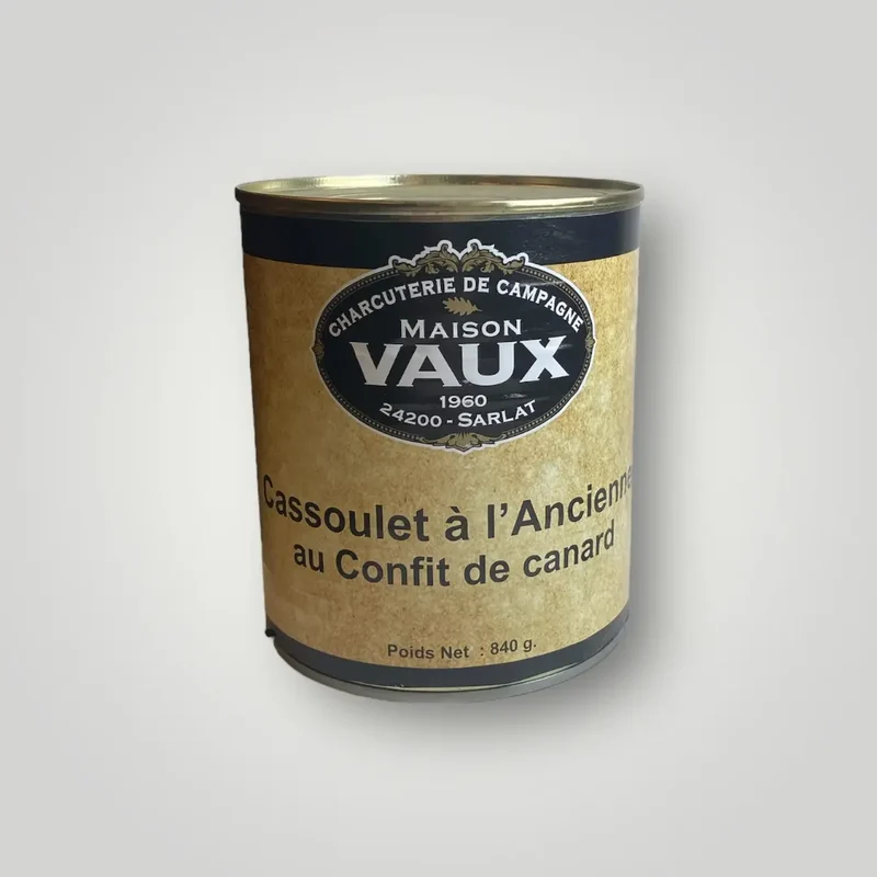 Cassoulet à l'Ancienne au confit de canard - 840g