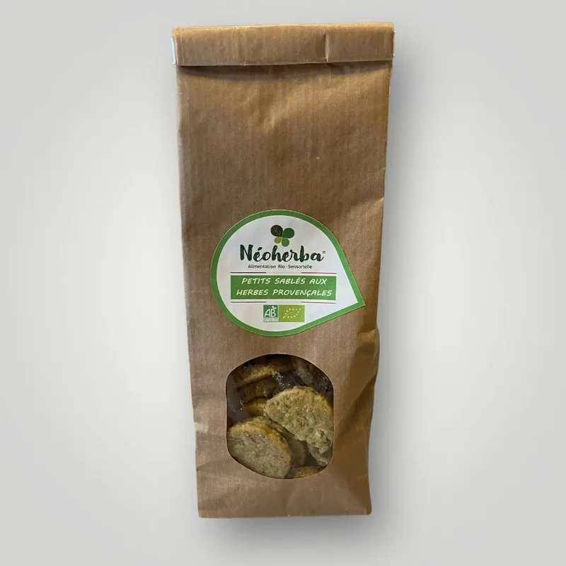 Petits sablés apéritifs aux herbes provençales - 90g