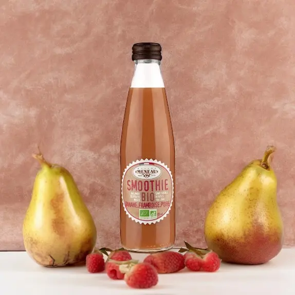 Smoothie bio - Banane Framboise Poire - 25 cL