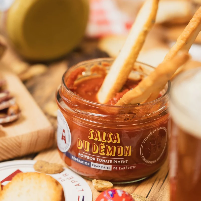 SALSA DU DEMON poivron, tomate, piment 200g - FFA