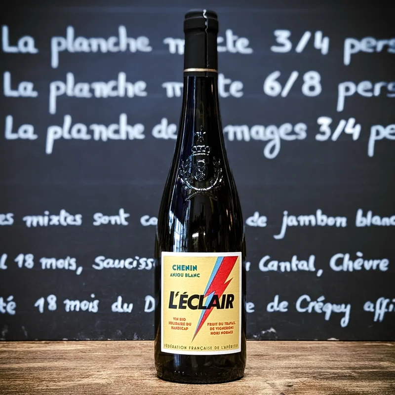 L’ÉCLAIR – Anjou BIO 100 % Chenin – cuvée FFA
