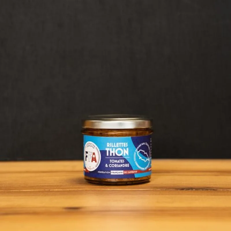 RILLETTES DE THON TOMATES et coriandre 90G - FFA