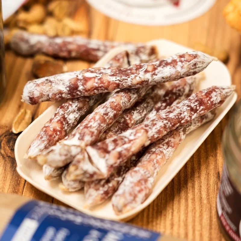 PETITS SAUCISSONS artisanaux à croquer 100g - FFA