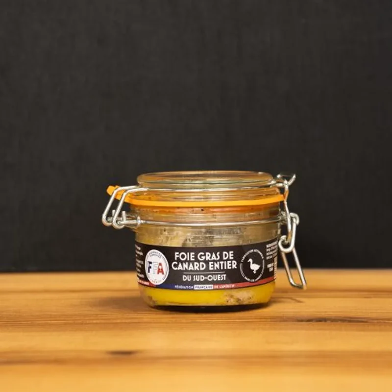 FOIE GRAS DE CANARD ENTIER du Sud-Ouest 120 g – FFA