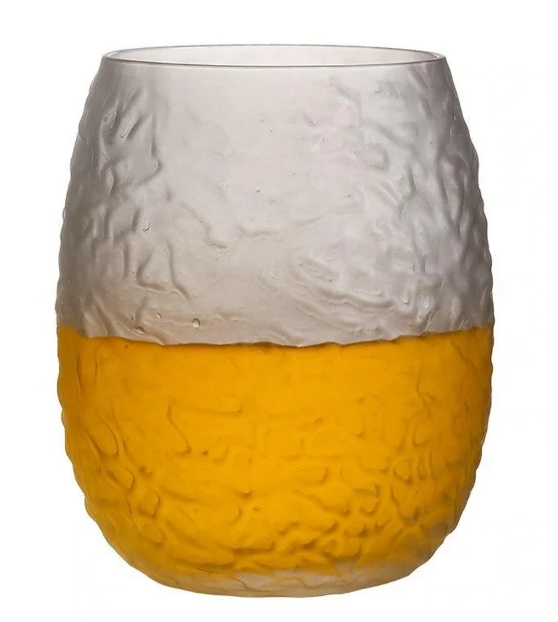 Verre à whisky rugueux