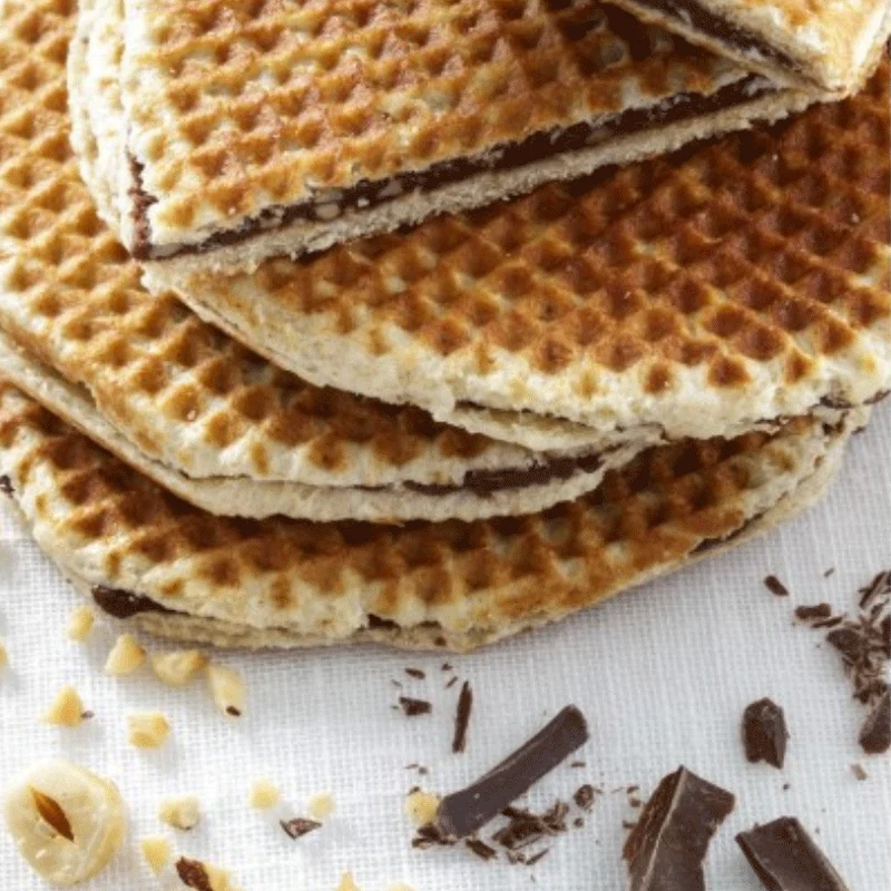5 Gaufres Fourrage Chocolat Noisettes | 230g