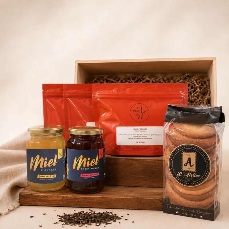 Coffret Thé et Miel