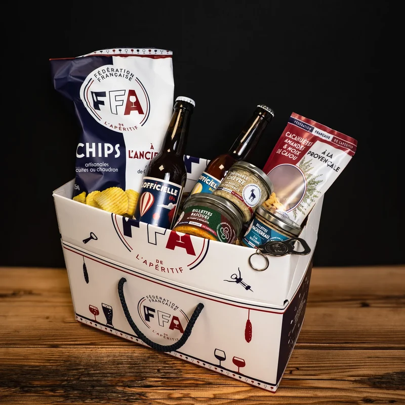 Coffret apéro Champion du Monde de l’Apéro