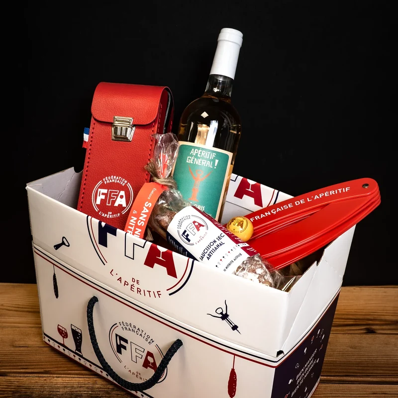 Coffret apéro "Pas de pétanque sans apéro"