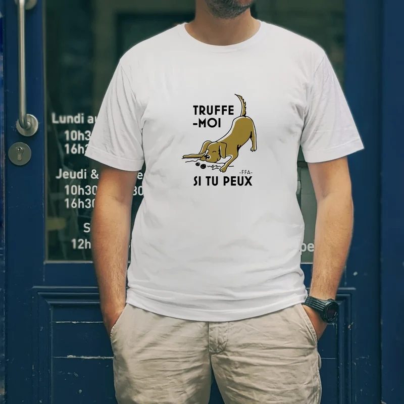 T-Shirt - Truffe-moi si tu peux