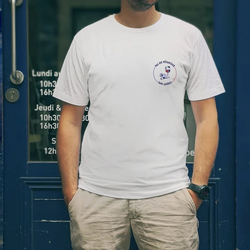 T-Shirt - Pas de pétanque sans apéro