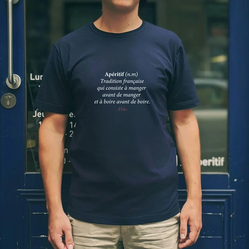 T-Shirt - Définition de l'Apéritif