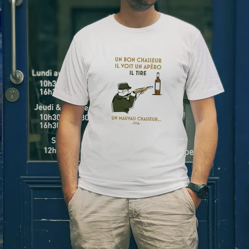 T-Shirt - Un bon chasseur...